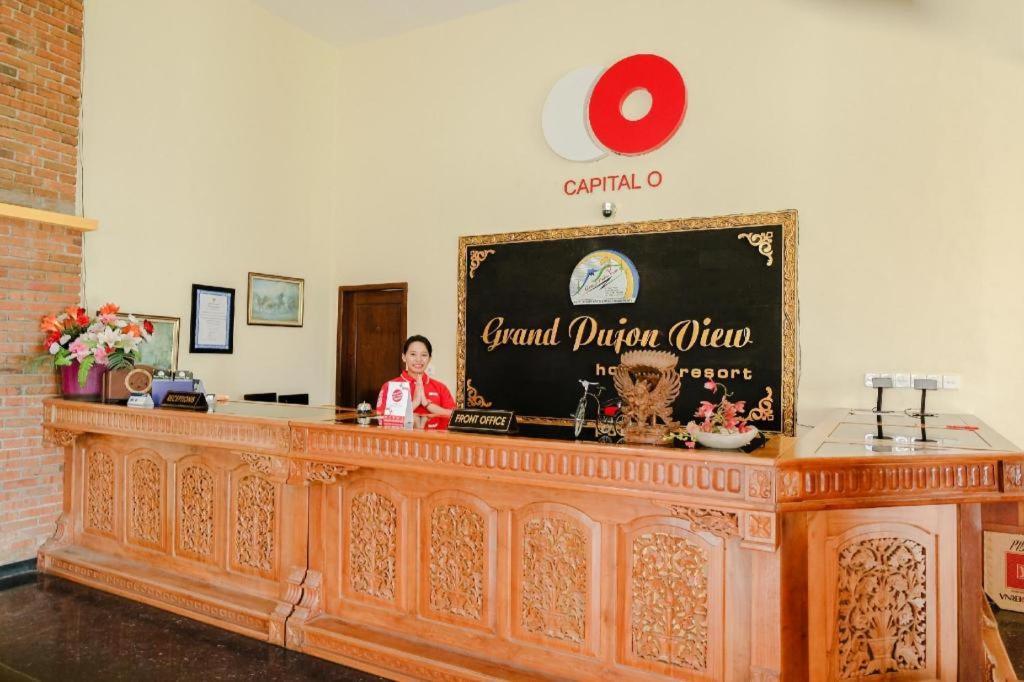 Capital O 892 Grand Pujon View Hotel And Resort Batu  Exterior foto